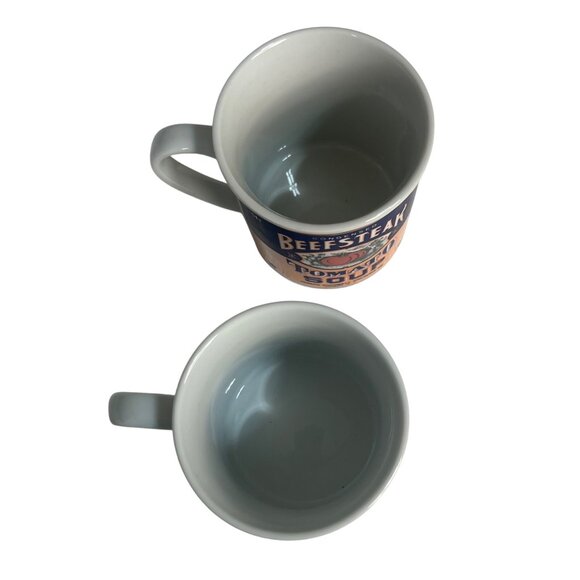 Campbells Soup 125th Anniversary Collectible Ceramic Mug Set of 2 - Picture 5 of 6